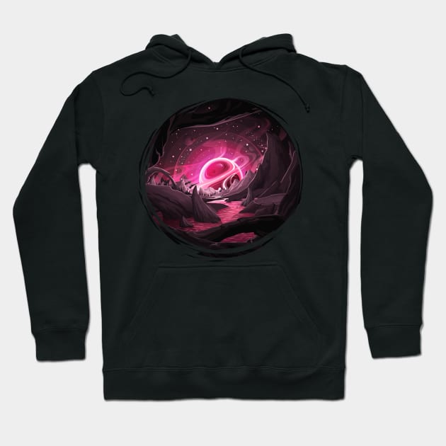 Alien Planet Hoodie by Prok_Art